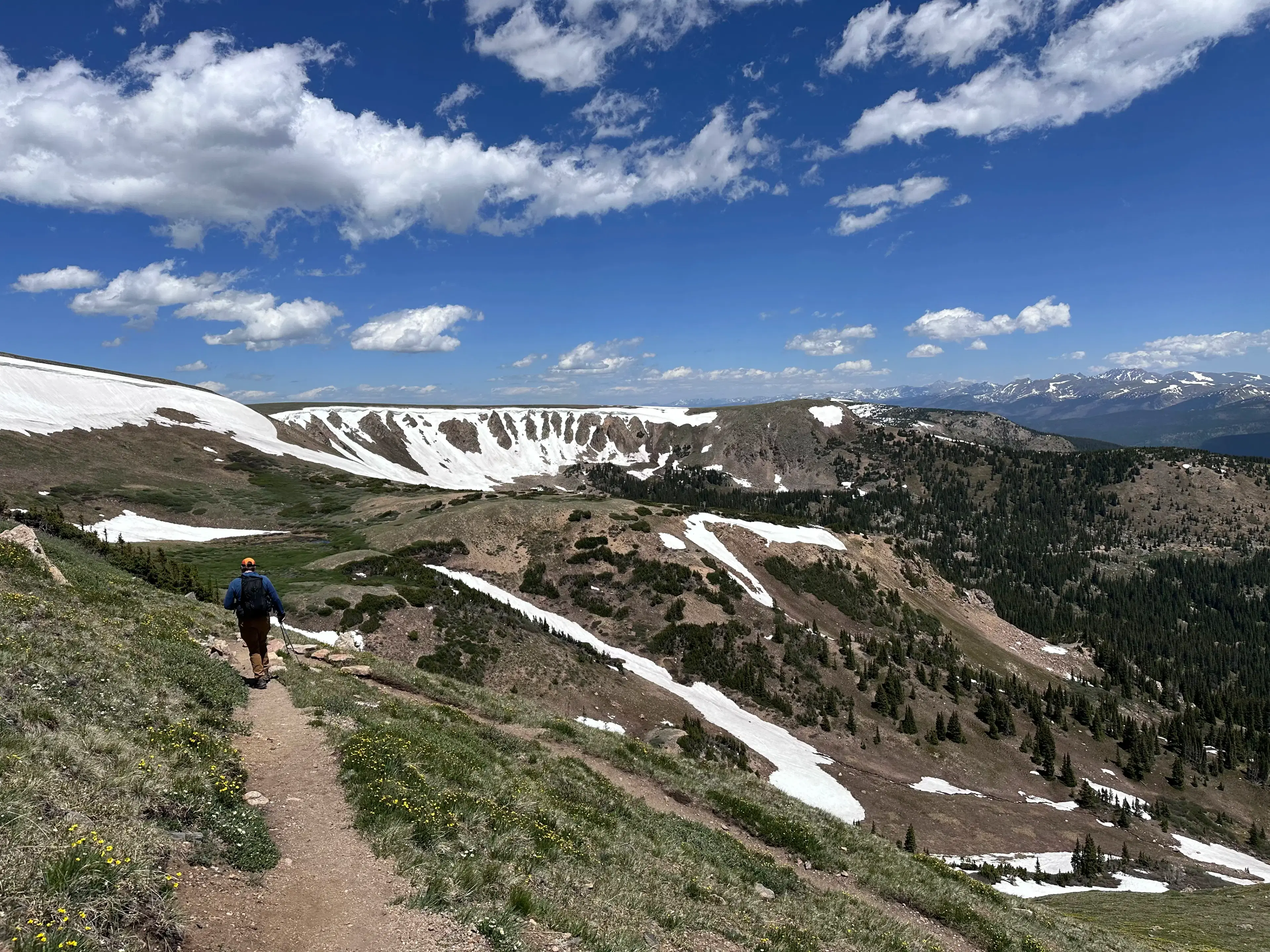 Colorado mountain hike